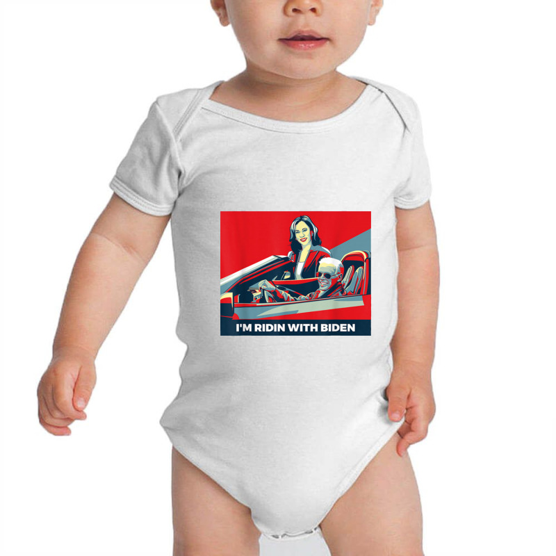 Ridin With Biden And Kamala Baby Bodysuit | Artistshot