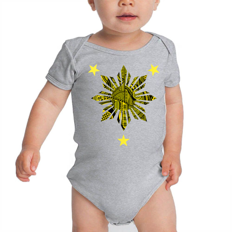 Womens Filipino Heritage Tee   Polynesian Tribal Warrior Tattoo V Neck Baby Bodysuit | Artistshot