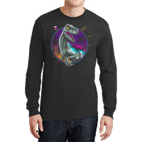 Rad Velociraptor Long Sleeve Shirts | Artistshot