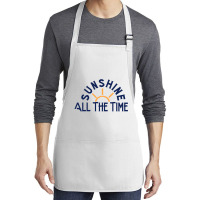 Sunshine All The Time Copy Medium-length Apron | Artistshot