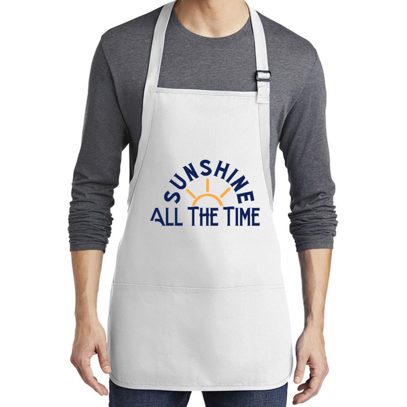 Sunshine All The Time Copy Medium-length Apron | Artistshot