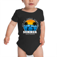 Beach Paradise Baby Bodysuit | Artistshot