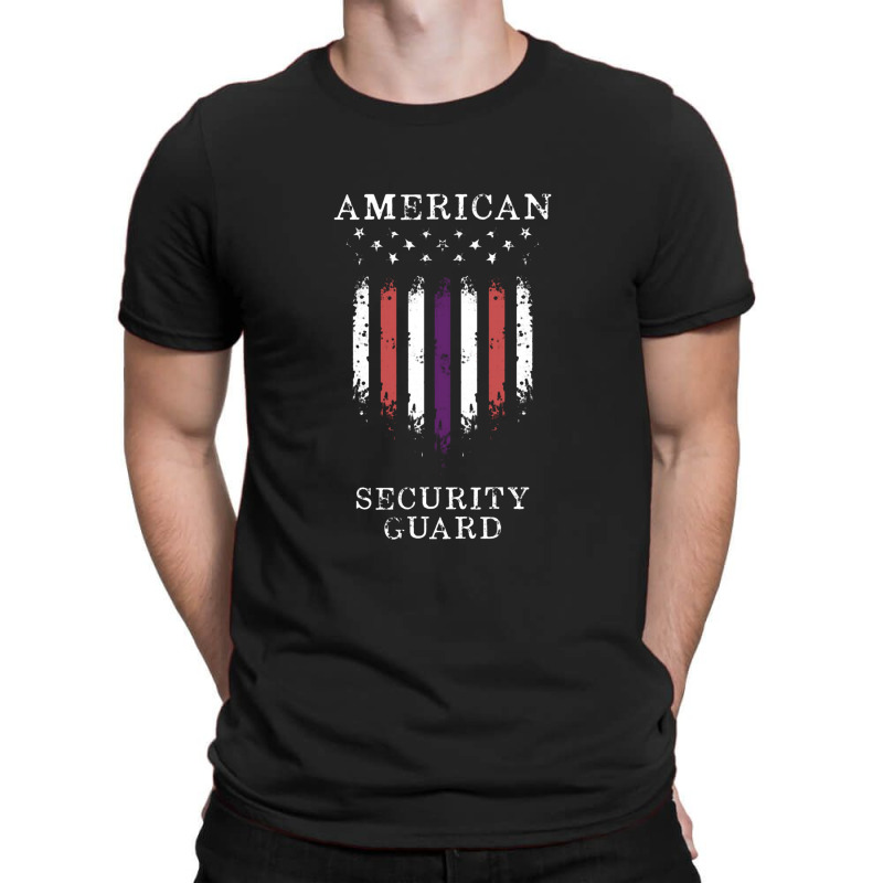 Security Guard Officer Thin Purple Line T-shirt | Artistshot