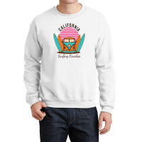 California Surfing Paradise Crewneck Sweatshirt | Artistshot