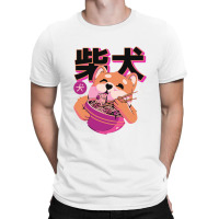 Shiba Noodles T-shirt | Artistshot