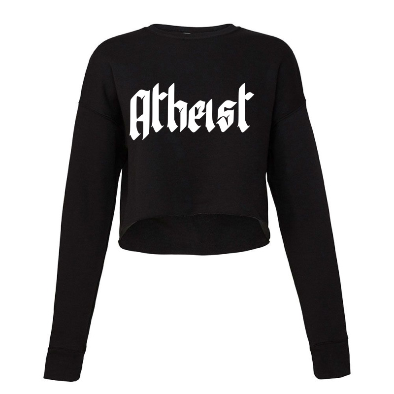 Atheist Cropped Sweater by blackacturus | Artistshot