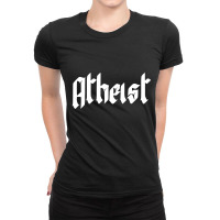 Atheist Ladies Fitted T-shirt | Artistshot