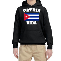 Vote Cuba Flag Youth Hoodie | Artistshot