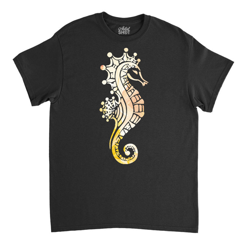 Nature Lovers T  Shirt Seahorse Pattern T  Shirt Classic T-shirt | Artistshot