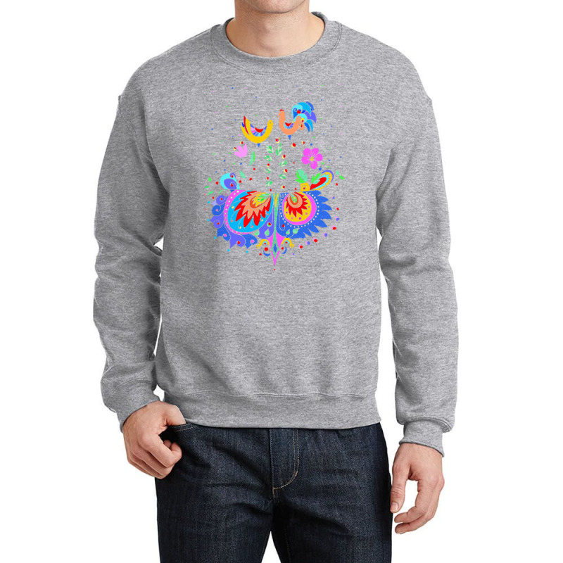 Rooster Art T  Shirthen And Rooster T  Shirt Crewneck Sweatshirt | Artistshot