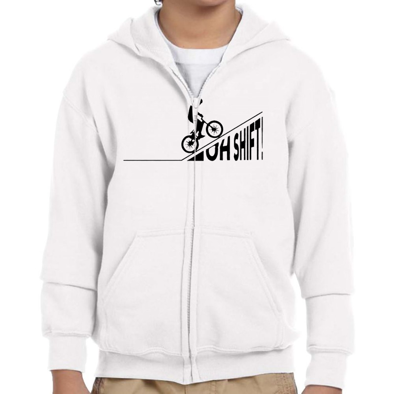 Oh Shift Youth Zipper Hoodie | Artistshot