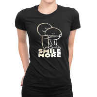 Roman Atwood Smile More [tb] Ladies Fitted T-shirt | Artistshot