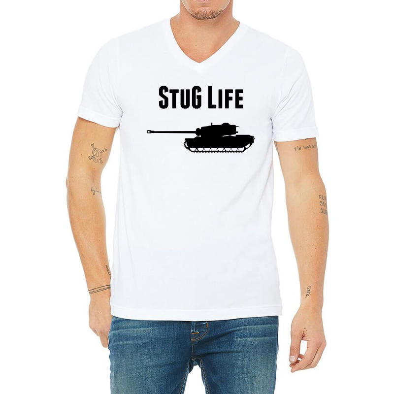 Stug Life V-Neck Tee by SabriAcar | Artistshot