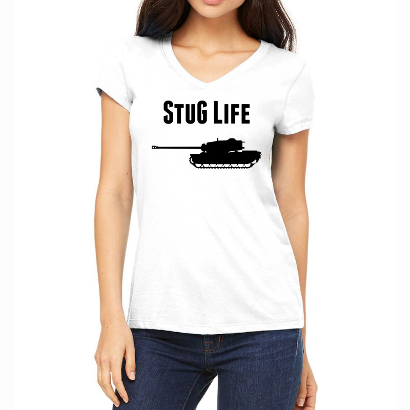 Stug Life Women's V-Neck T-Shirt by SabriAcar | Artistshot