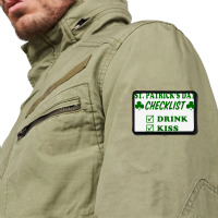 St Patrick Day Checklist Rectangle Patch | Artistshot