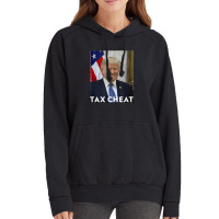 Tax Cheat Trump Vintage Hoodie | Artistshot