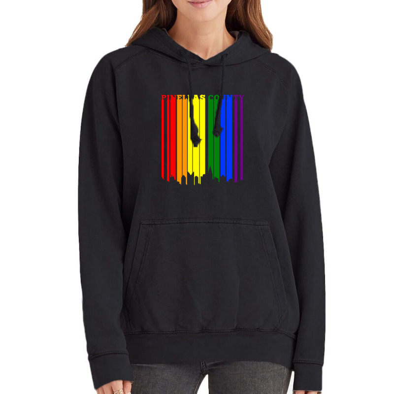 Pinellas County Florida Lgbtq Gay Lesbian Pride Vintage Hoodie | Artistshot