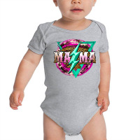 Mama Life And Thunderbolt Baby Bodysuit | Artistshot