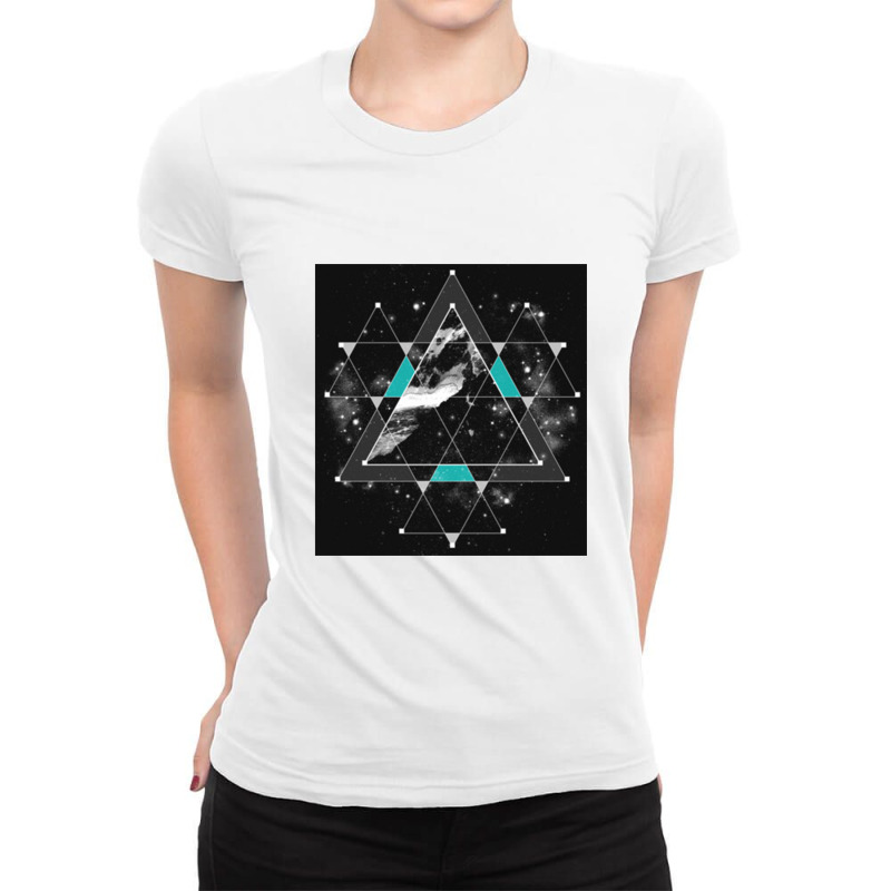 Time Space Ladies Fitted T-Shirt by mejobokecamatan | Artistshot