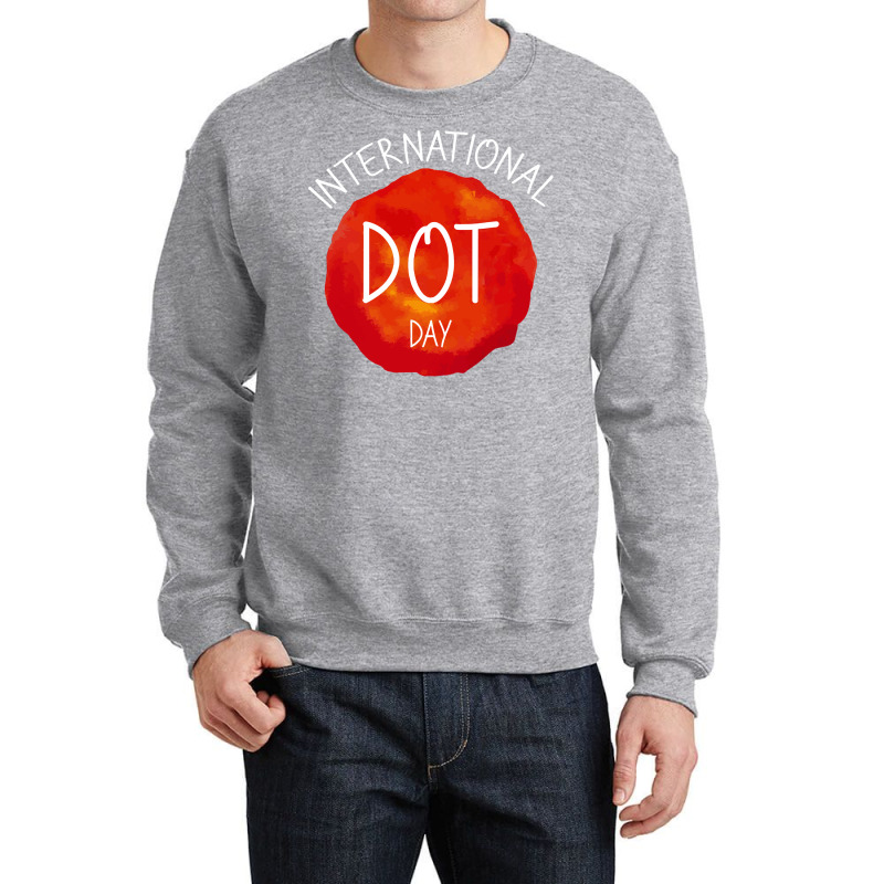 International Dot Day T  Shirt International Dot Day Celebration Gift Crewneck Sweatshirt by actsetting | Artistshot