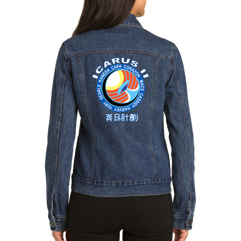 Icarus Ii Corazon Vintage Inspiration Ladies Denim Jacket by sevimor | Artistshot