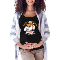 Tigers Love Pepper Maternity Scoop Neck T-shirt | Artistshot