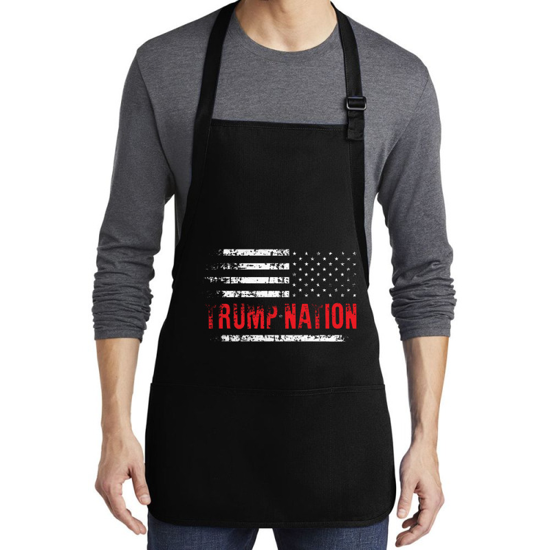 Trump Nation 2020 Medium-length Apron | Artistshot