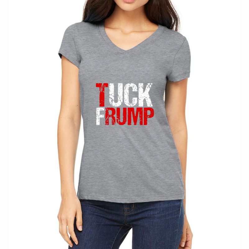 Tuck Frump Women's V-Neck T-Shirt by mejobokecamatan | Artistshot