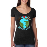 Peace Day T  Shirt Peace Day International Event T  Shirt Women's Triblend Scoop T-shirt | Artistshot