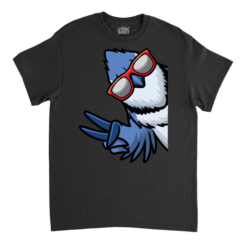 Bird Lover T  Shirt Blue Jay Bird Cyanocitta Cristata T  Shirt (1) Classic T-shirt by martyprosacco868 | Artistshot