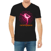 International Yoga Day 2021 T  Shirt Natarajasana Yoga Pose T  Shirt V-neck Tee | Artistshot