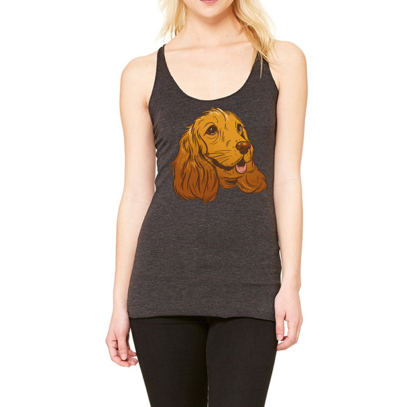 English T  Shirt English Cocker Spaniel Shirt Man Woman And Child T  S Racerback Tank by martyprosacco868 | Artistshot