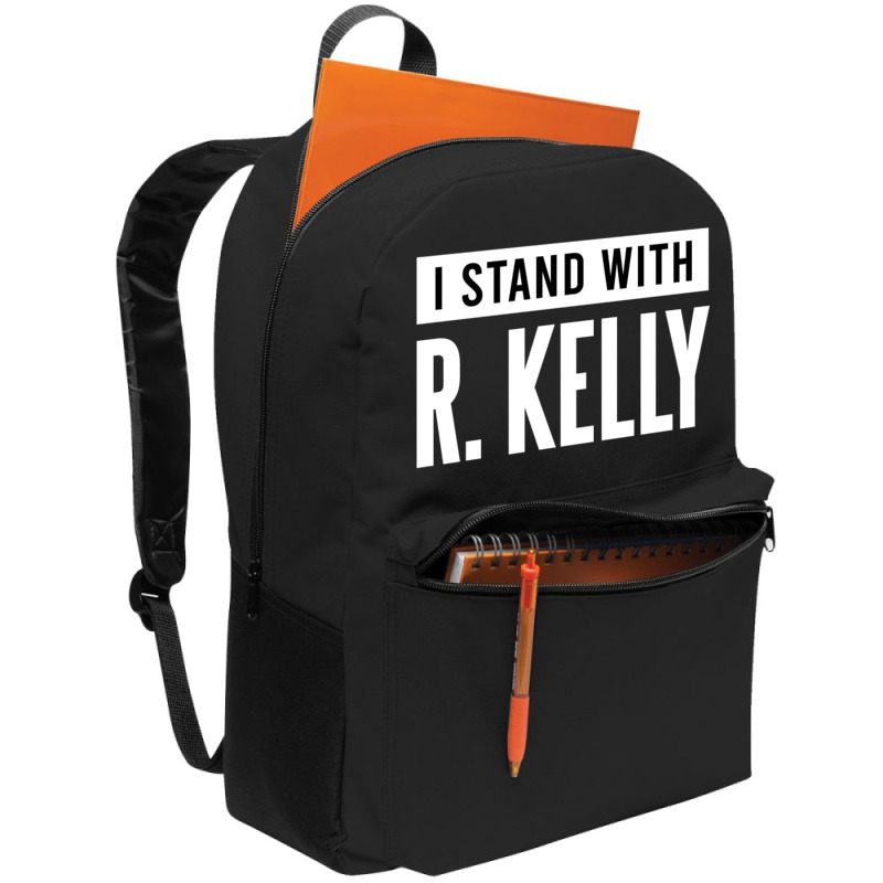 Custom I Stand With R. Kelly Backpack By Ampun Dj - Artistshot