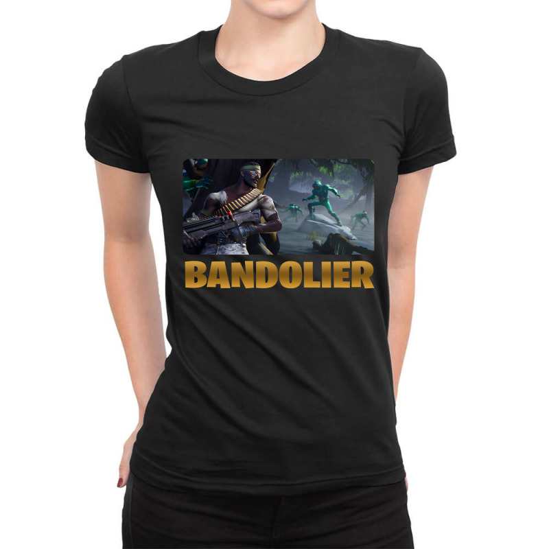 Bandolier Ladies Fitted T-Shirt by sibongdesign | Artistshot