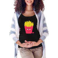 Evil Fries Maternity Scoop Neck T-shirt | Artistshot