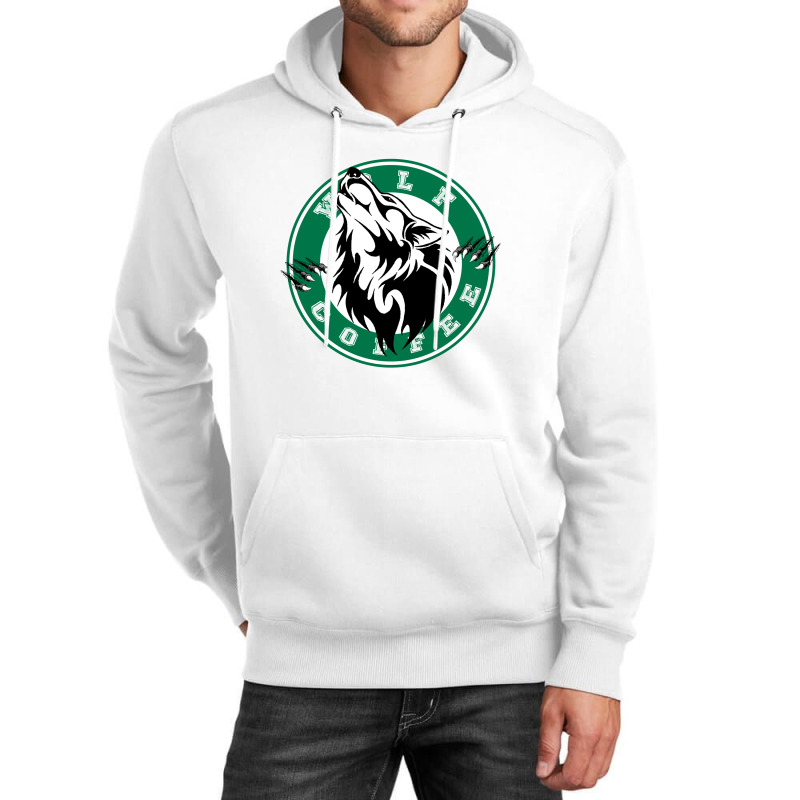 Wolf Coffee 10 Unisex Hoodie by RamaArt | Artistshot