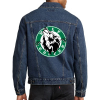 Wolf Coffee 10 Men Denim Jacket | Artistshot