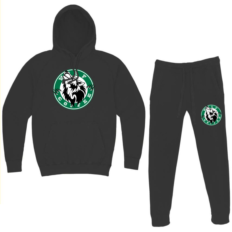 Wolf Coffee 10 Hoodie & Jogger set by RamaArt | Artistshot