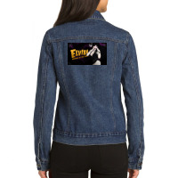 Elvira Movie Tv Cassandra Peterson Ladies Denim Jacket | Artistshot