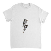 Leopard Lightning Bolt Animal Print Classic T-shirt | Artistshot