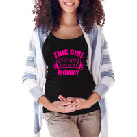 This Girl Is Going To Be Mommy Maternity Scoop Neck T-shirt | Artistshot