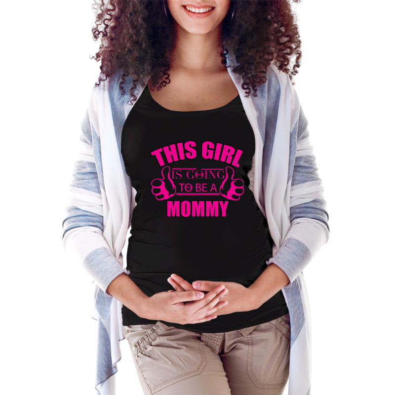 This Girl Is Going To Be Mommy Maternity Scoop Neck T-shirt | Artistshot