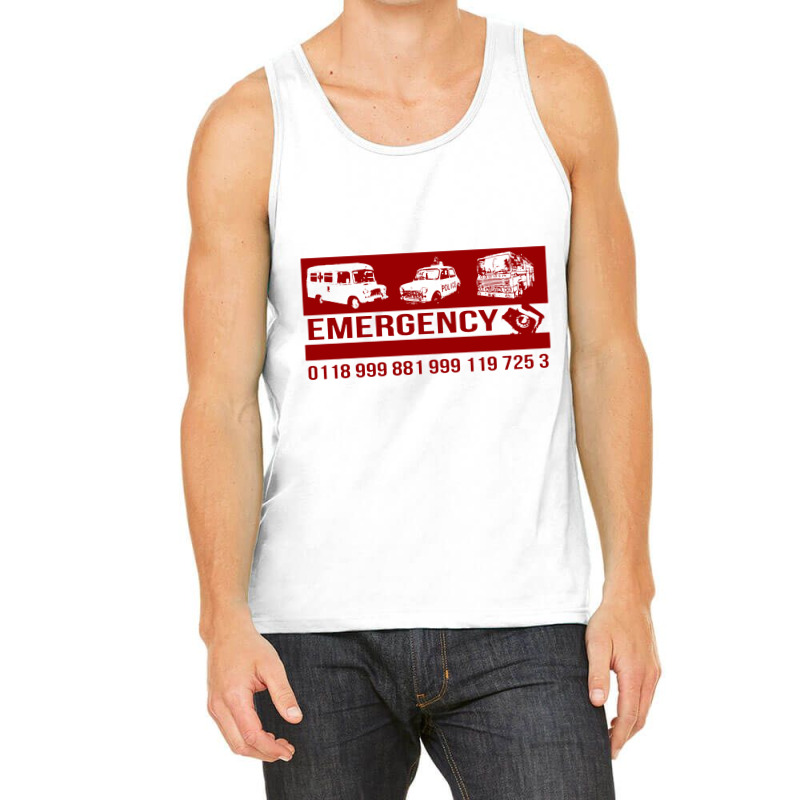 Emergency Number Tank Top | Artistshot