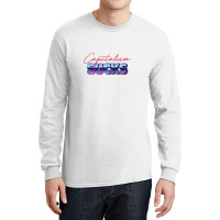 Capitalism Sucks 80s Styled Design Long Sleeve Shirts | Artistshot