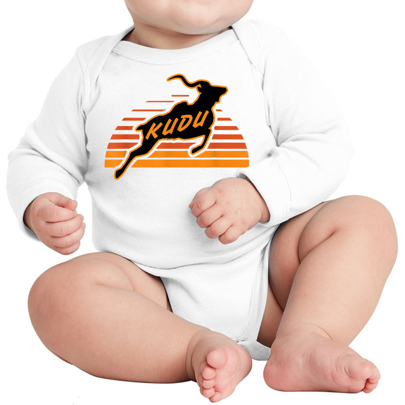 Kudu Antelope Sunset Kalahari Safari Africa Serengeti T Shirt Long Sleeve Baby Bodysuit by alayziahollars | Artistshot