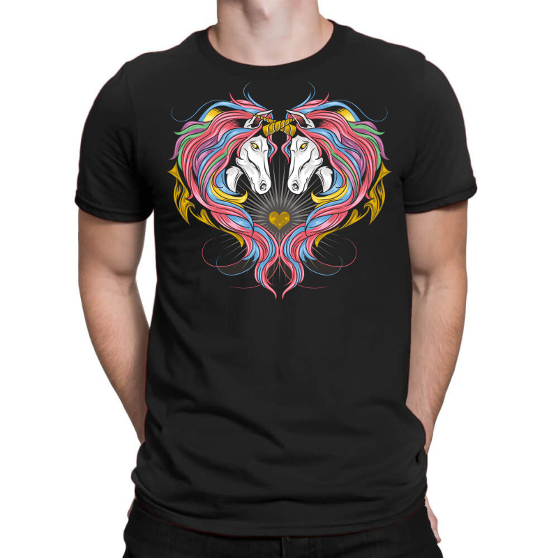 Unicorn Full Rainbow T-shirt | Artistshot