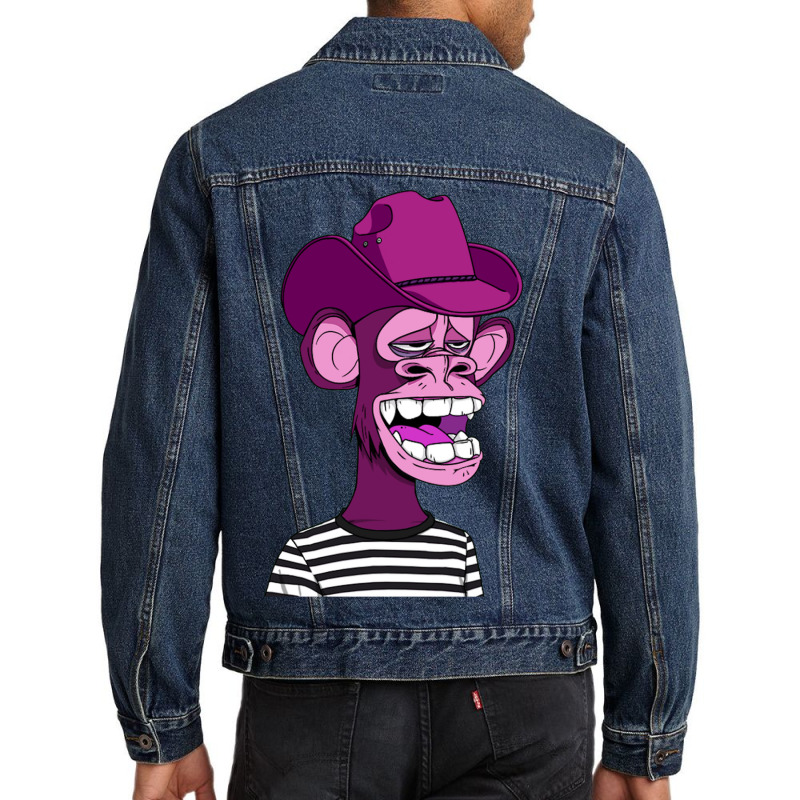 Monkey Gorilla And Banana Man Women Kids Men Denim Jacket by jimmyechristiansen | Artistshot