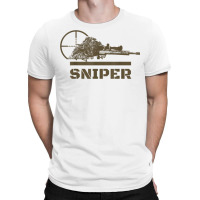 Sniper Ghillie Suit And Reticle Military T Shirt T-shirt | Artistshot