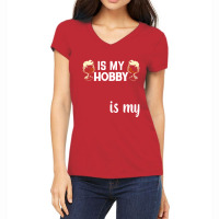 Beer T  Shirt Homebrewing Is My Hobby Beer Is My Reward T  Shirt Women's V-neck T-shirt | Artistshot