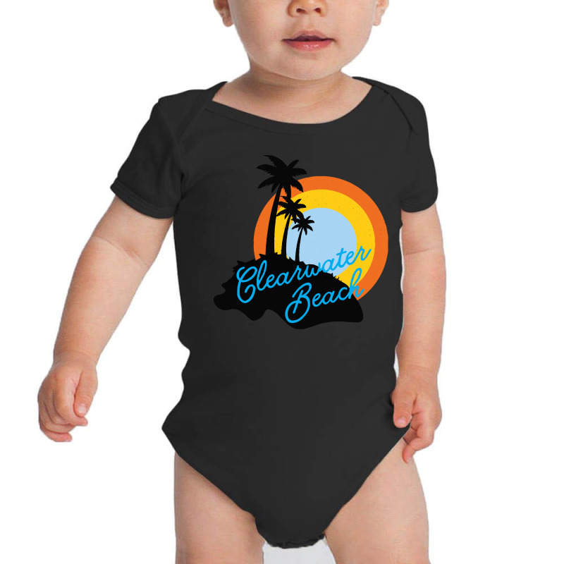 Clearwater Beach T  Shirt Clearwater Beach, Florida T  Shirt Baby Bodysuit by shawlsuck | Artistshot